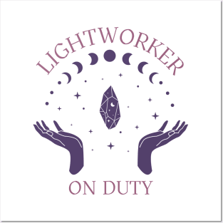 Lightworker on Duty Posters and Art